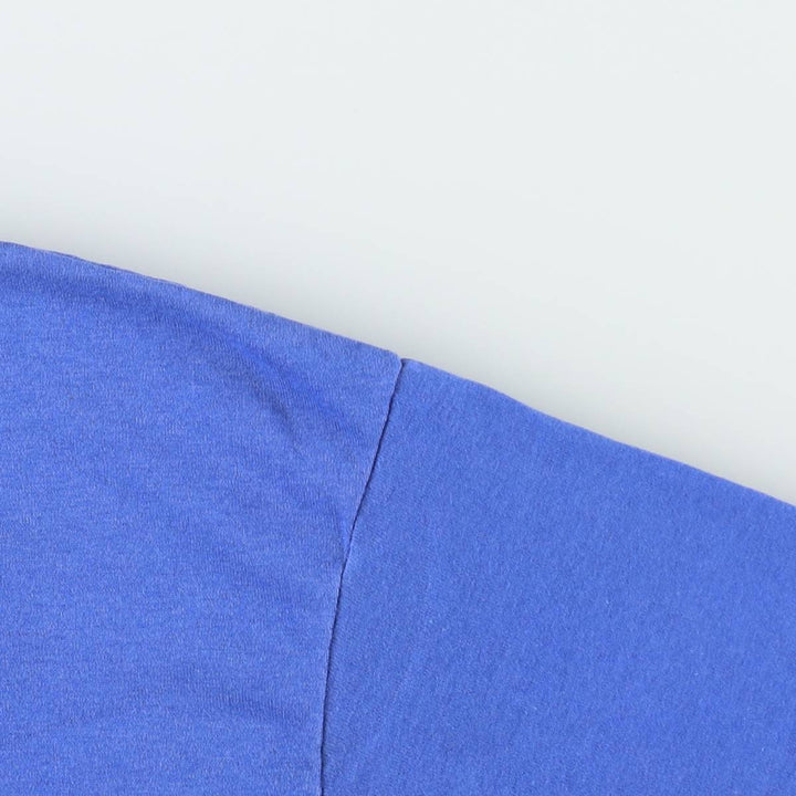 80'S Hanes Dodgers Bakersfield Dodgers sports print T-shirt, men's size L (approx.), vintage. cotton blue type Vintage Second Hand