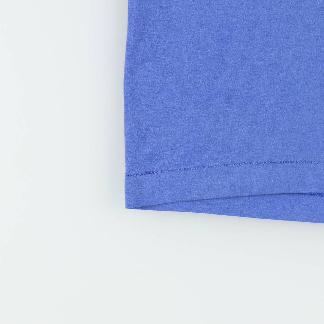 80'S Hanes Dodgers Bakersfield Dodgers sports print T-shirt, men's size L (approx.), vintage. cotton blue type Vintage Second Hand