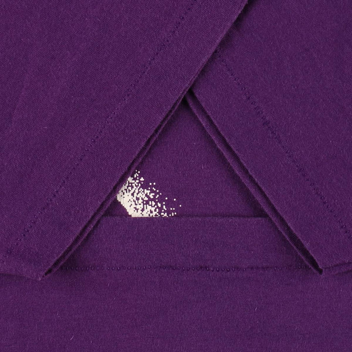 90'S Fruit of the Loom Easter Print T-Shirt, Made in USA, Men's XL equivalent, Vintage cotton purple type Vintage Second Hand