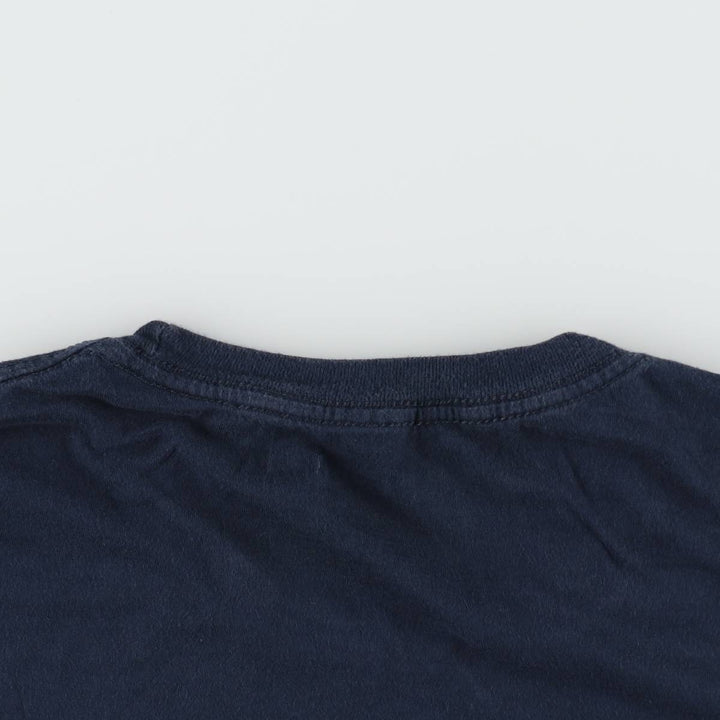 HEADLINE GALILEO GALILEI Galileo Galilei Great Figure T-shirt Men's L equivalent cotton navy blue type Vintage Second Hand