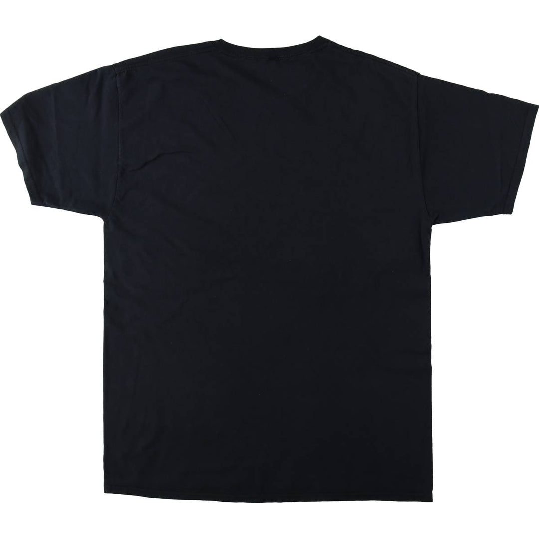 MORTAL KOMBAT game print T-shirt, men's size L (approx.) cotton black type Vintage Second Hand
