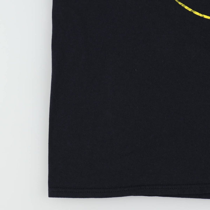 MORTAL KOMBAT game print T-shirt, men's size L (approx.) cotton black type Vintage Second Hand