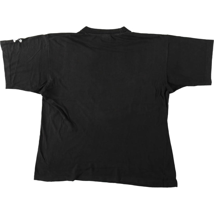 90'S FIREFOX Print T-Shirt, Men's XL equivalent, Vintage cotton black type Vintage Second Hand