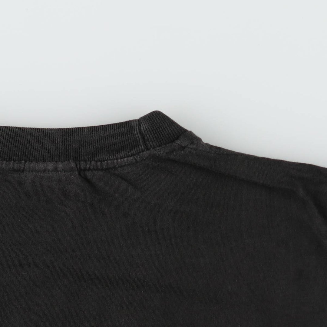 90'S FIREFOX Print T-Shirt, Men's XL equivalent, Vintage cotton black type Vintage Second Hand