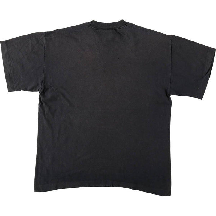 ~90'S Photo T-shirt, Men's Size M (approx.), Vintage unclear black type Vintage Second Hand