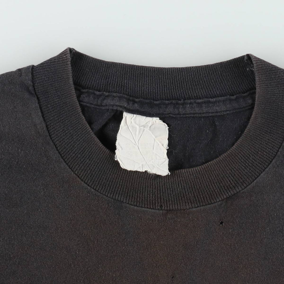 ~90'S Photo T-shirt, Men's Size M (approx.), Vintage unclear black type Vintage Second Hand