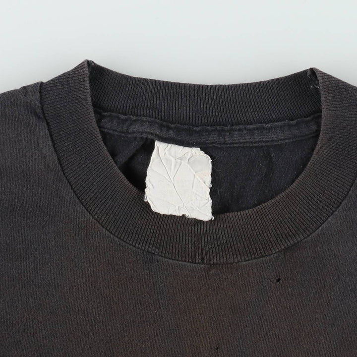~90'S Photo T-shirt, Men's Size M (approx.), Vintage unclear black type Vintage Second Hand