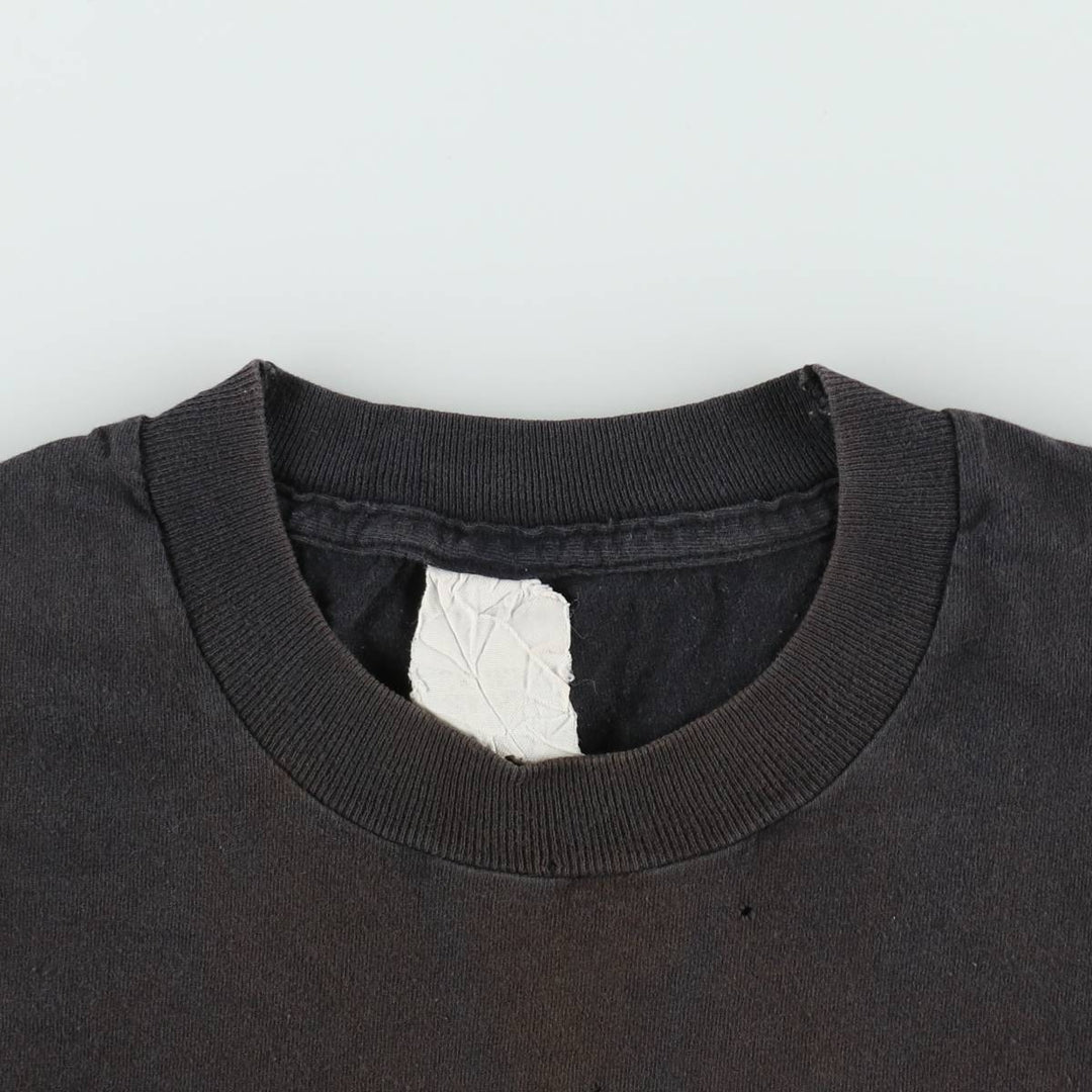~90'S Photo T-shirt, Men's Size M (approx.), Vintage unclear black type Vintage Second Hand