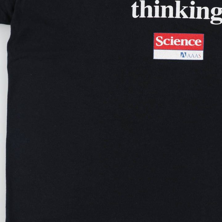 Gildan Charles Darwin Parody T-Shirt, Men's Size XL (approx.) cotton black type Vintage Second Hand