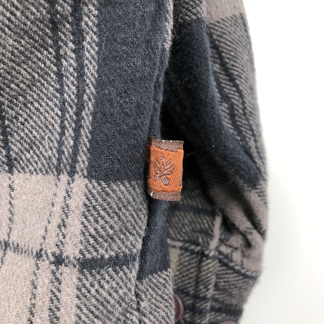 MOOSE CREEK Long Sleeve Flannel Check Shirt, Men's Size XL cotton gray type Vintage Second Hand