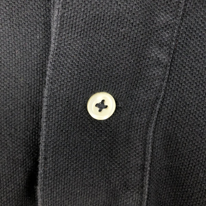 Ralph Lauren POLO RALPH LAUREN CUSTOM SLIM FIT Big Pony Short Sleeve Polo Shirt Men's L cotton black type Vintage Second Hand