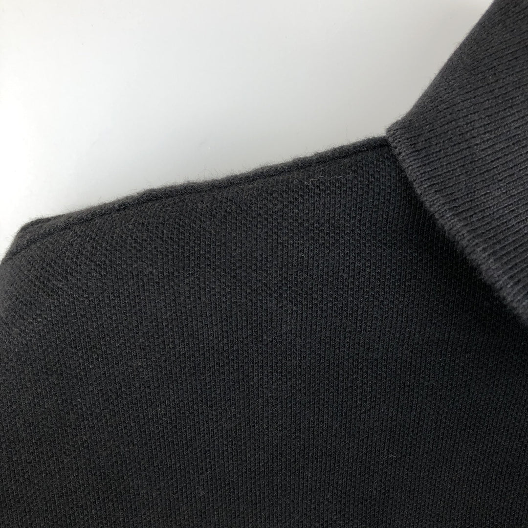 Ralph Lauren POLO RALPH LAUREN CUSTOM SLIM FIT Big Pony Short Sleeve Polo Shirt Men's L cotton black type Vintage Second Hand