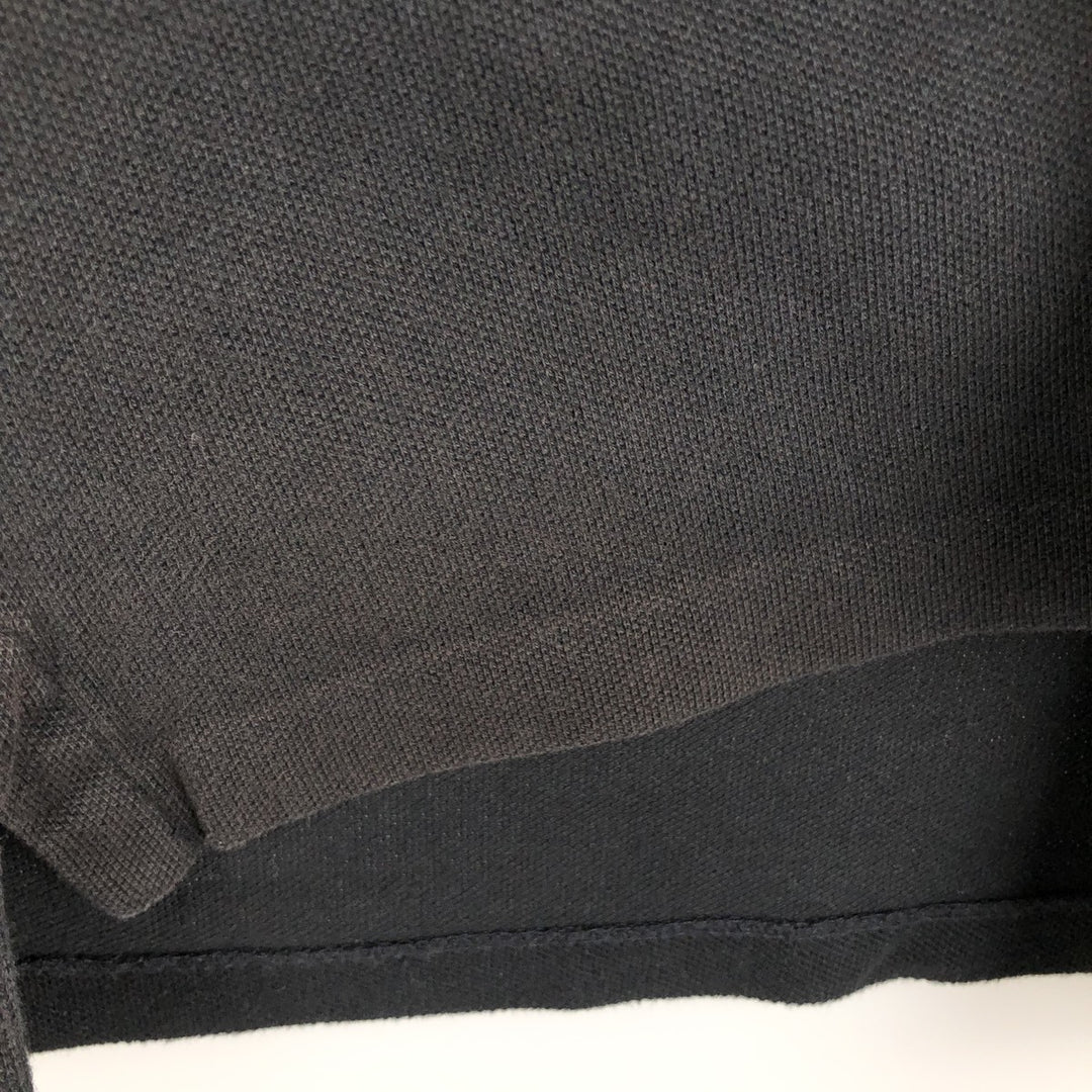 Ralph Lauren POLO RALPH LAUREN CUSTOM SLIM FIT Big Pony Short Sleeve Polo Shirt Men's L cotton black type Vintage Second Hand