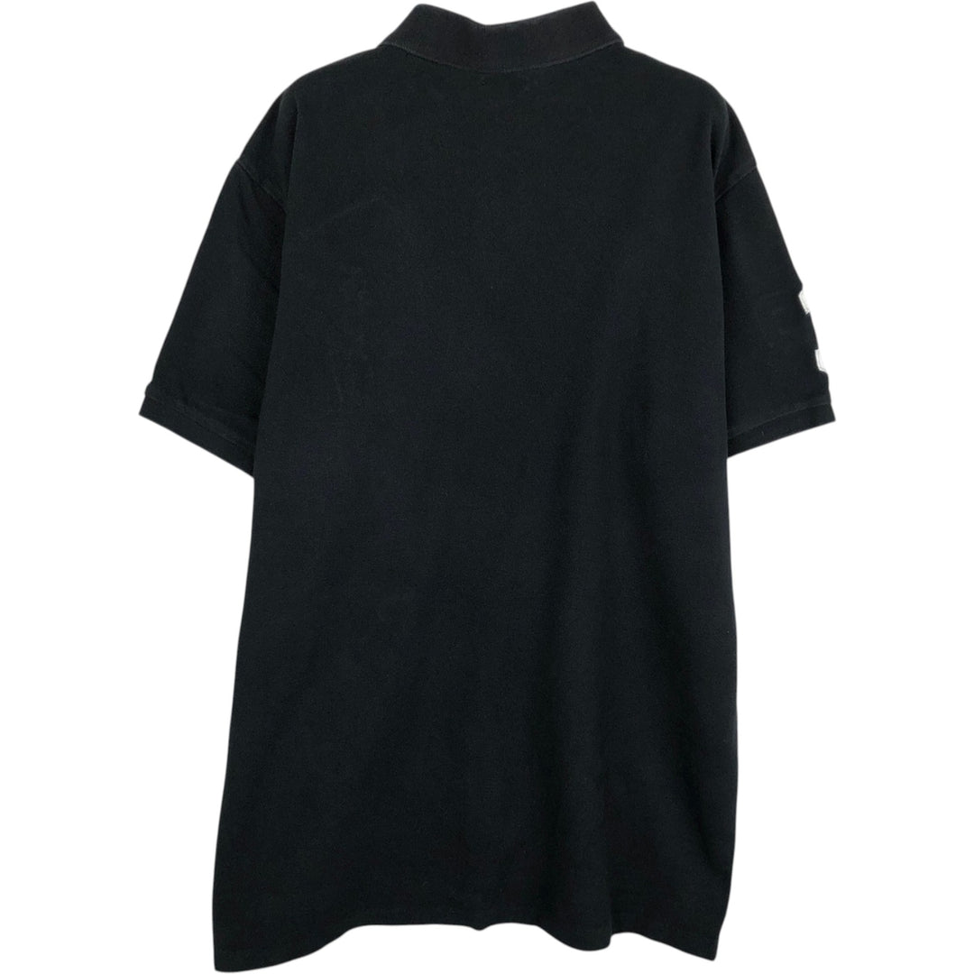 Ralph Lauren POLO RALPH LAUREN CUSTOM FIT Big Pony Short Sleeve Polo Shirt Men's XL cotton black type Vintage Second Hand