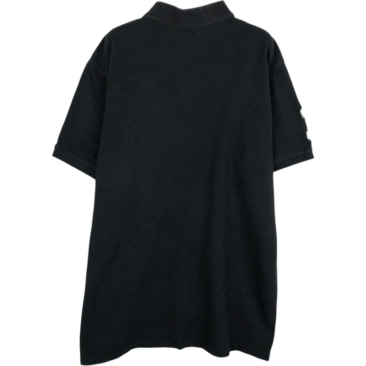 Ralph Lauren POLO RALPH LAUREN CUSTOM FIT Big Pony Short Sleeve Polo Shirt Men's XL cotton black type Vintage Second Hand