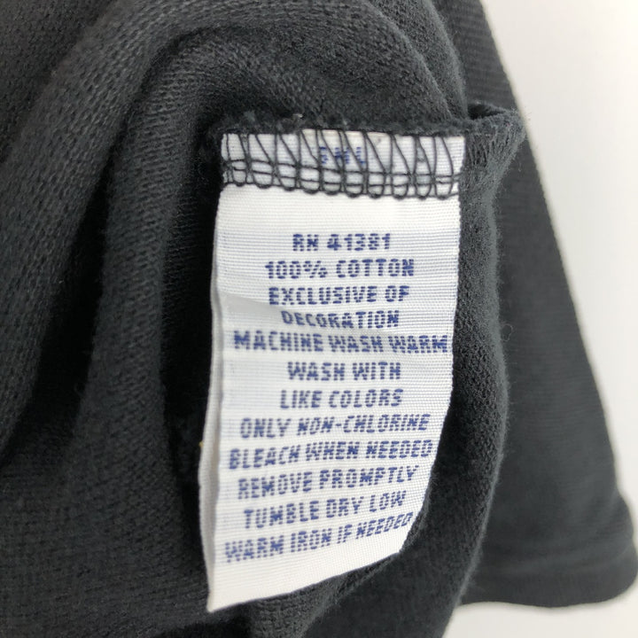 Ralph Lauren POLO RALPH LAUREN CUSTOM FIT Big Pony Short Sleeve Polo Shirt Men's XL cotton black type Vintage Second Hand
