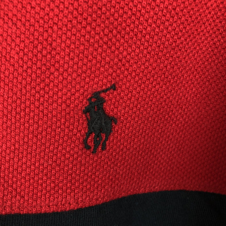 Ralph Lauren POLO by Ralph Lauren short sleeve polo shirt, men's size L cotton red type Vintage Second Hand