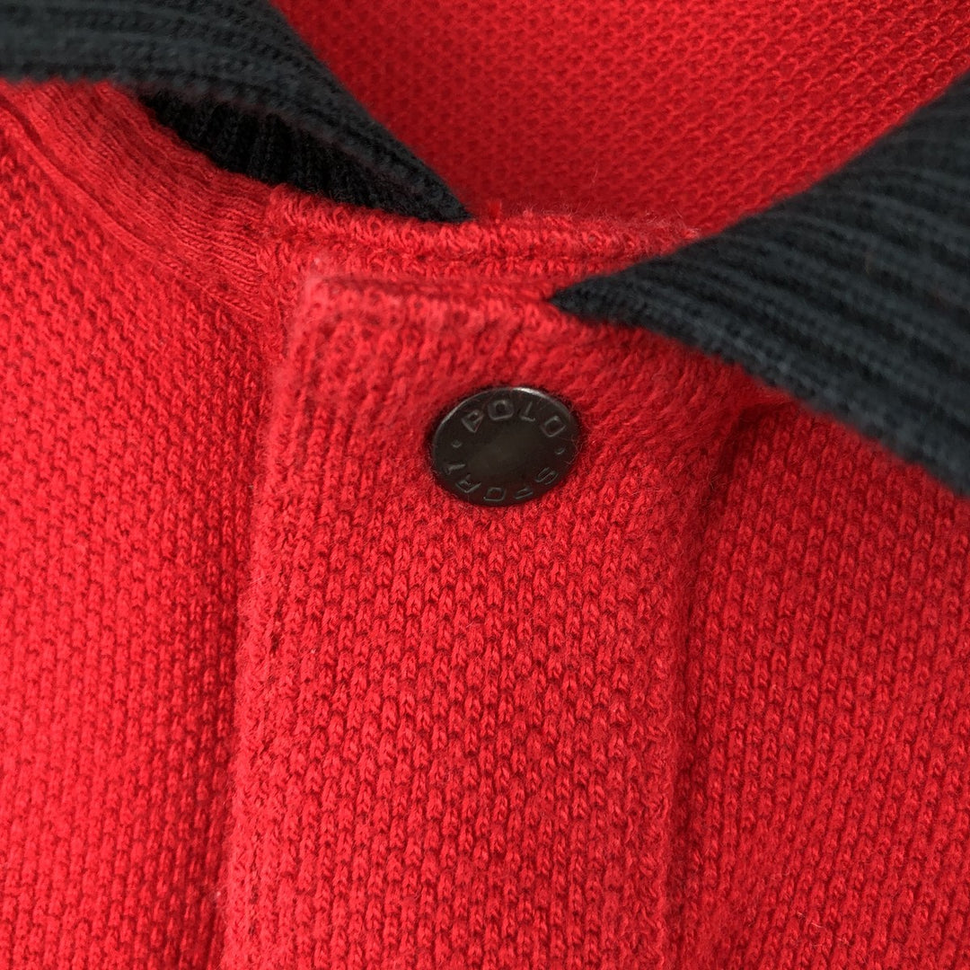 Ralph Lauren POLO by Ralph Lauren short sleeve polo shirt, men's size L cotton red type Vintage Second Hand