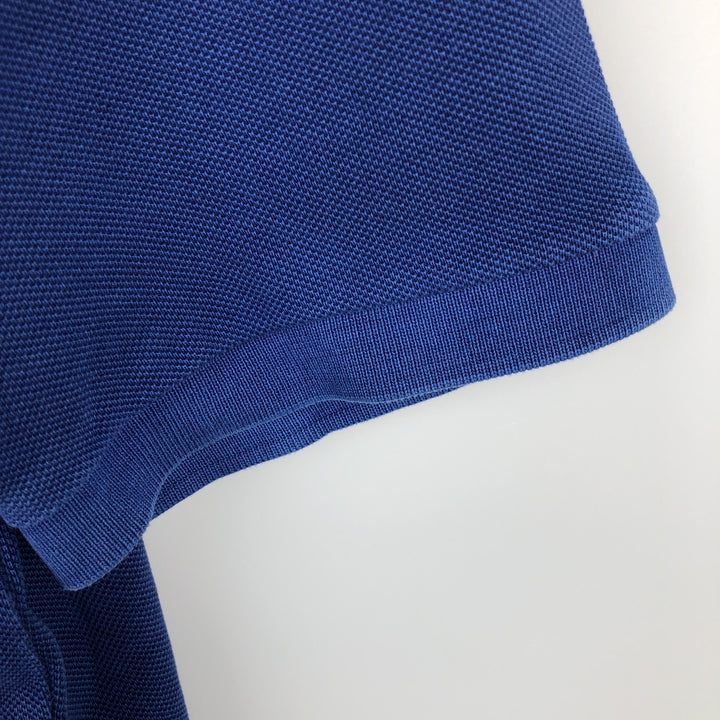 Burberry's BRIT Short-Sleeve Polo Shirt, Men's Size S (approx.) cotton blue type Vintage Second Hand