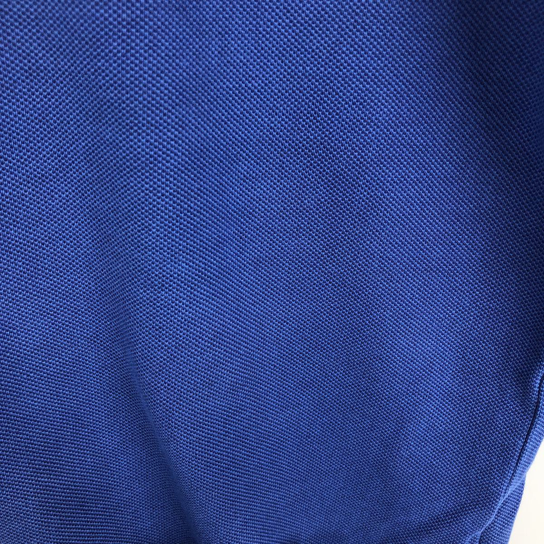 Burberry's BRIT Short-Sleeve Polo Shirt, Men's Size S (approx.) cotton blue type Vintage Second Hand