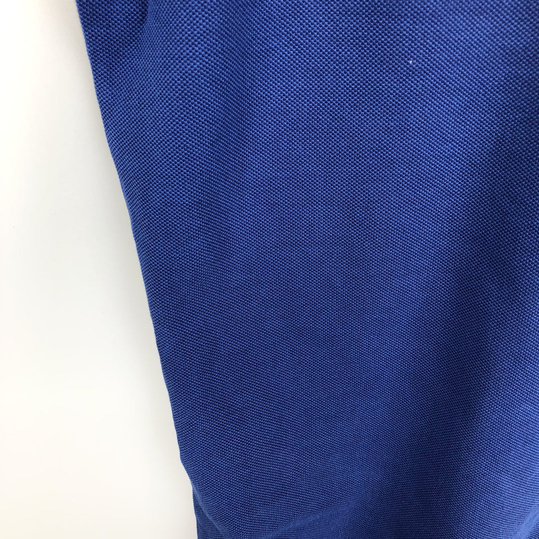 Burberry's BRIT Short-Sleeve Polo Shirt, Men's Size S (approx.) cotton blue type Vintage Second Hand