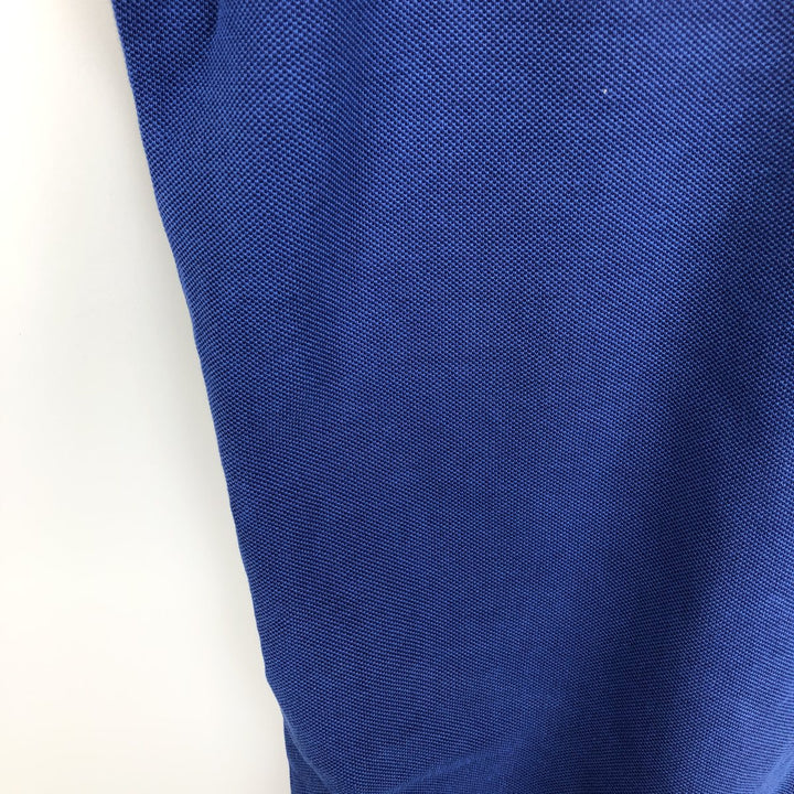 Burberry's BRIT Short-Sleeve Polo Shirt, Men's Size S (approx.) cotton blue type Vintage Second Hand