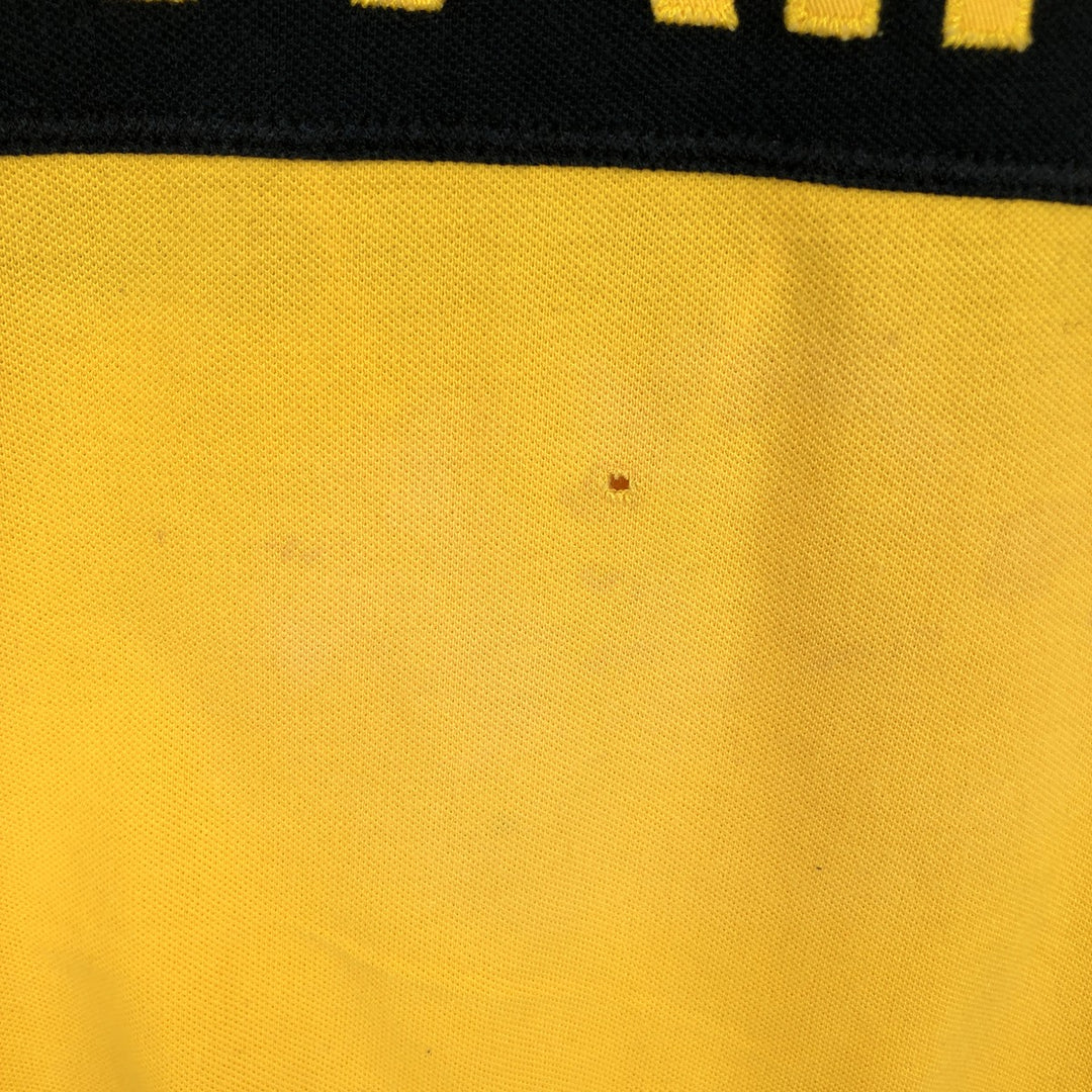 Ralph Lauren POLO by Ralph Lauren CUSTOM FIT Big Pony Short Sleeve Polo Shirt Men's L size cotton black type Vintage Second Hand