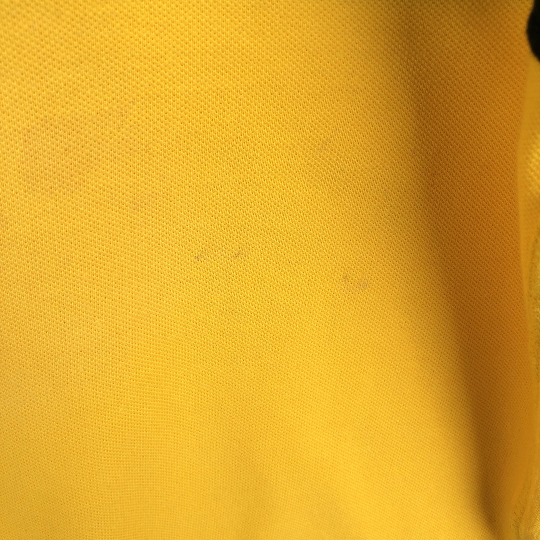 Ralph Lauren POLO by Ralph Lauren CUSTOM FIT Big Pony Short Sleeve Polo Shirt Men's L size cotton black type Vintage Second Hand