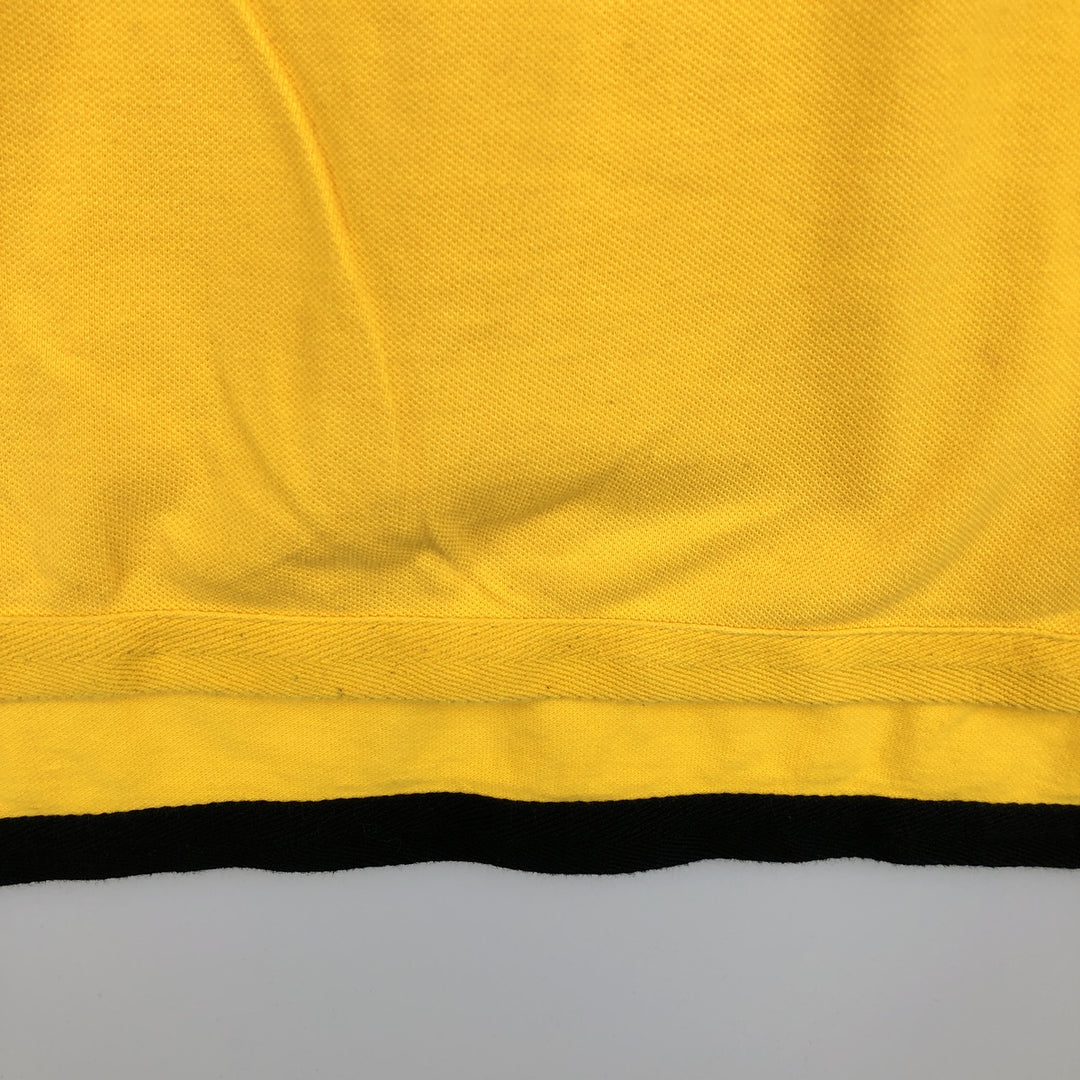 Ralph Lauren POLO by Ralph Lauren CUSTOM FIT Big Pony Short Sleeve Polo Shirt Men's L size cotton black type Vintage Second Hand