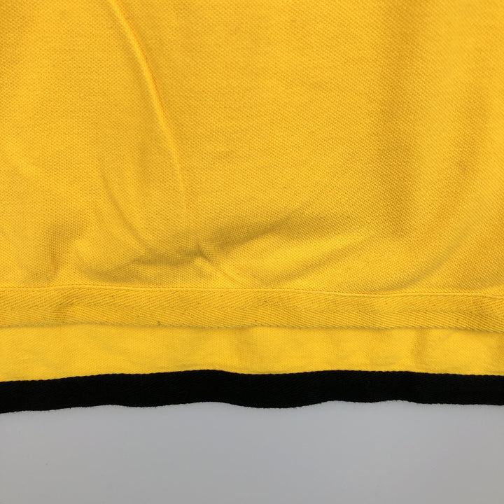 Ralph Lauren POLO by Ralph Lauren CUSTOM FIT Big Pony Short Sleeve Polo Shirt Men's L size cotton black type Vintage Second Hand