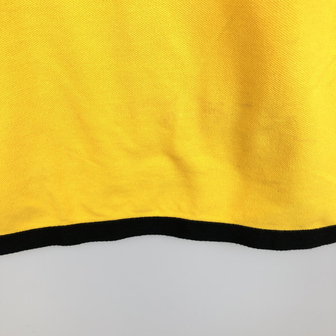 Ralph Lauren POLO by Ralph Lauren CUSTOM FIT Big Pony Short Sleeve Polo Shirt Men's L size cotton black type Vintage Second Hand