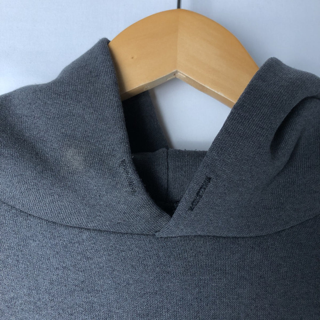 90'S Sofie College Sweatshirt Pullover Hoodie, Made in USA, Men's Size L (Equivalent), Vintage cotton gray type Vintage Second Hand