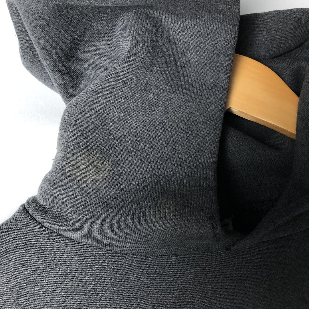 90'S Sofie College Sweatshirt Pullover Hoodie, Made in USA, Men's Size L (Equivalent), Vintage cotton gray type Vintage Second Hand