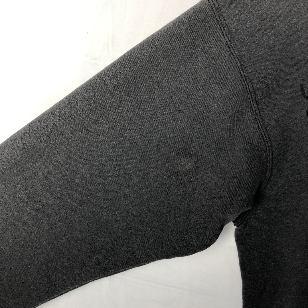 90'S Sofie College Sweatshirt Pullover Hoodie, Made in USA, Men's Size L (Equivalent), Vintage cotton gray type Vintage Second Hand