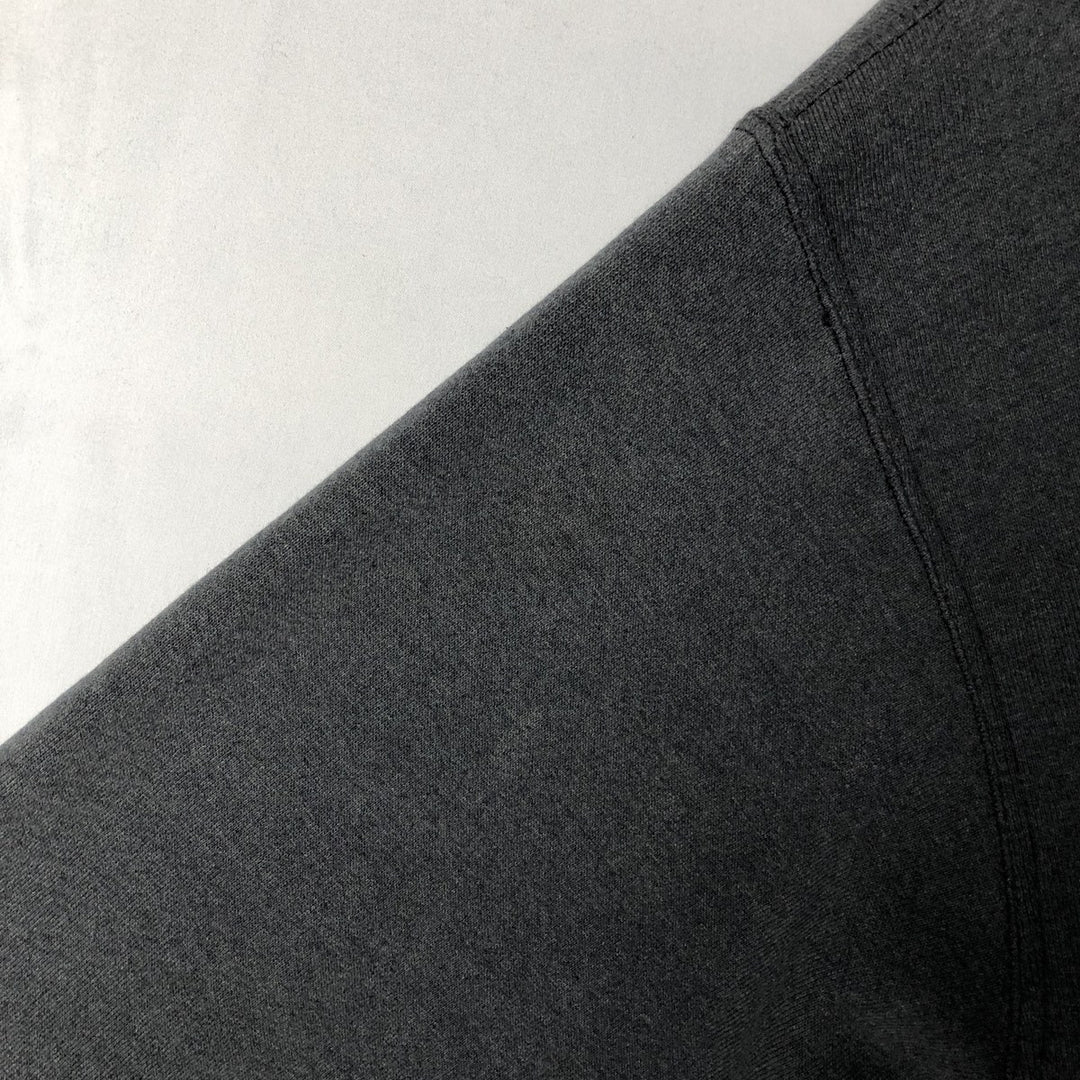 90'S Sofie College Sweatshirt Pullover Hoodie, Made in USA, Men's Size L (Equivalent), Vintage cotton gray type Vintage Second Hand