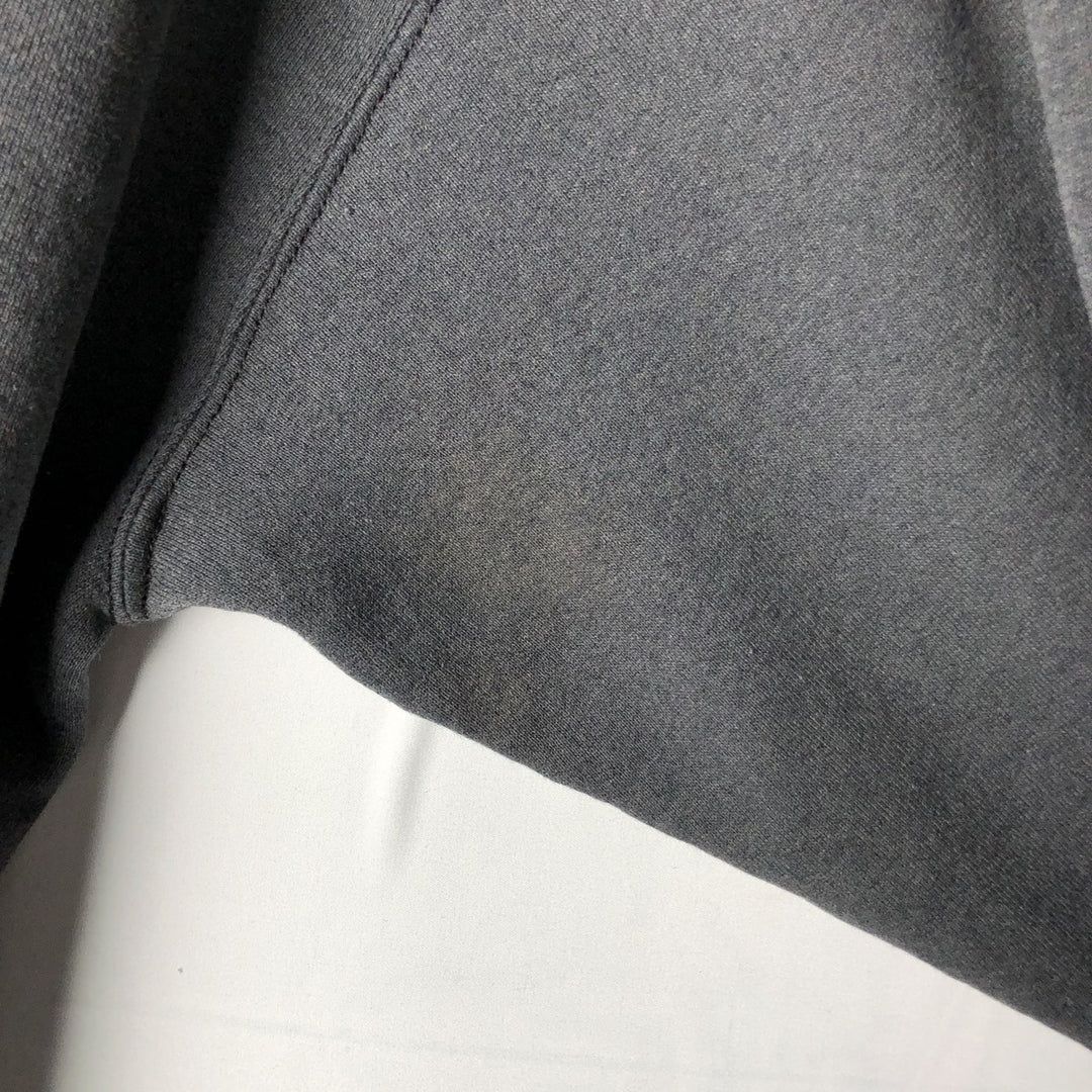 90'S Sofie College Sweatshirt Pullover Hoodie, Made in USA, Men's Size L (Equivalent), Vintage cotton gray type Vintage Second Hand