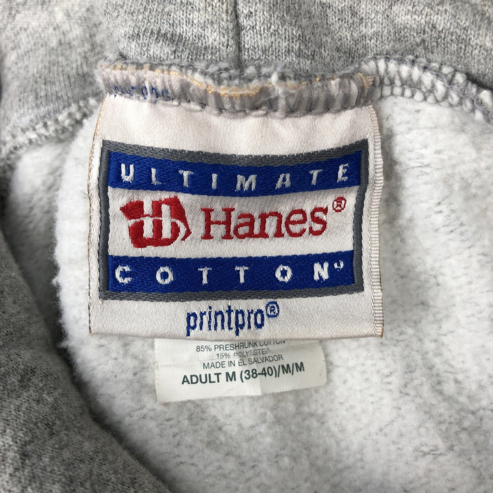 Hanes MLB New York Yankees sweatshirt pullover hoodie, men's size M (approx.) cotton gray type Vintage Second Hand