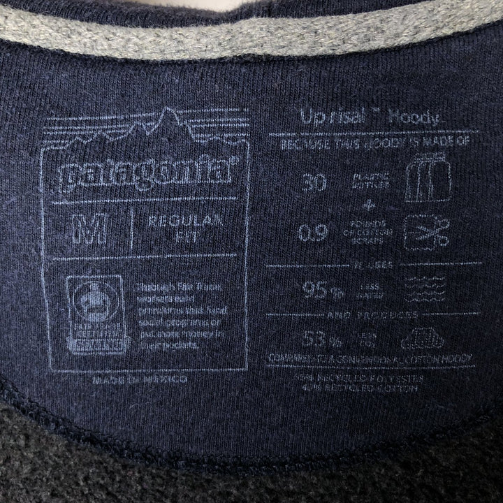 Patagonia Regular Fit 39621FA21 Sweatshirt Pullover Hoodie (Men's Size M) polyester navy blue type Vintage Second Hand