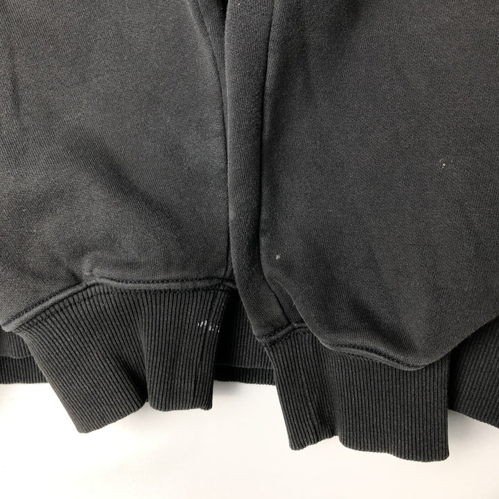 Carhartt North Star Emergency Vehicles Sweat Half-Zip Hoodie, Men's Size L (approx.) cotton black type Vintage Second Hand