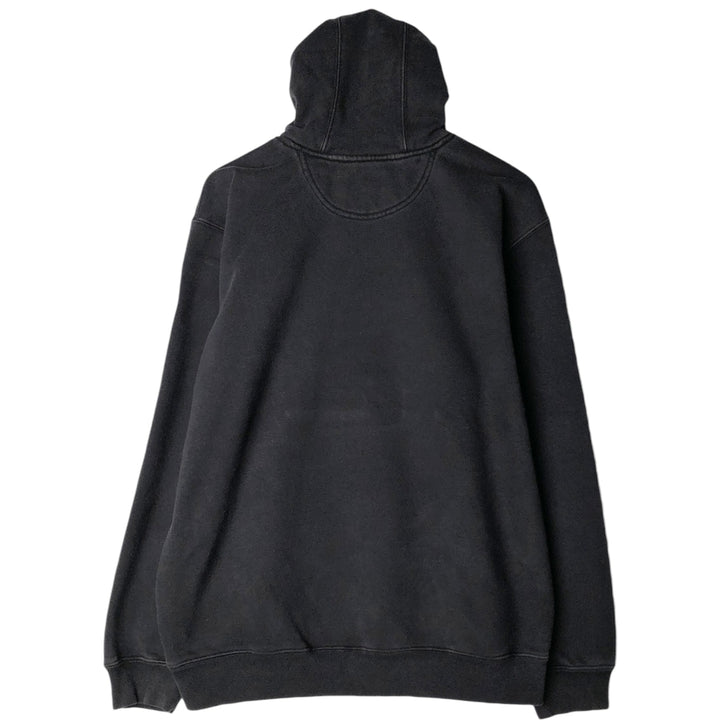 Carhartt MIERBROS AG SERVICES Half-Zip Sweatshirt Hoodie, Men's Size L (approx.) cotton black type Vintage Second Hand