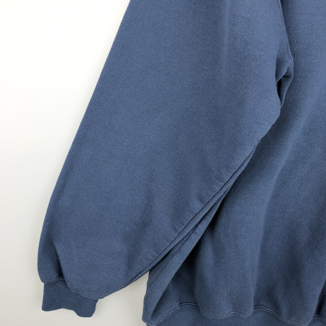Carhartt Sweat Pullover Hoodie Men's XL Size cotton Blue type light blue Vintage Second Hand