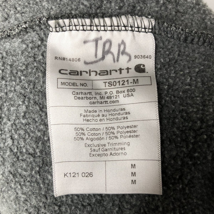 Carhartt Loose Fit Sweat Pullover Hoodie, Men's M Size cotton gray type Vintage Second Hand