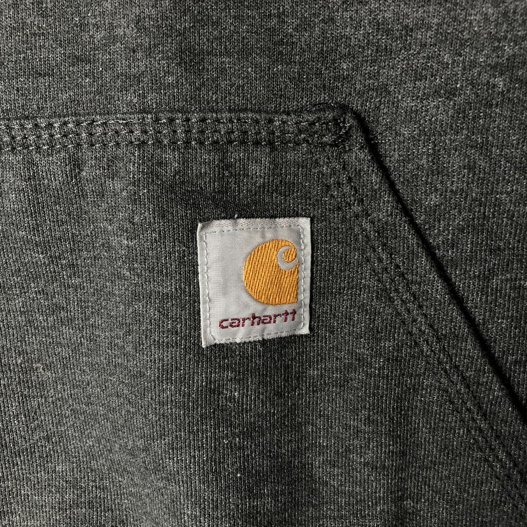 Carhartt Loose Fit Sweat Pullover Hoodie, Men's M Size cotton gray type Vintage Second Hand