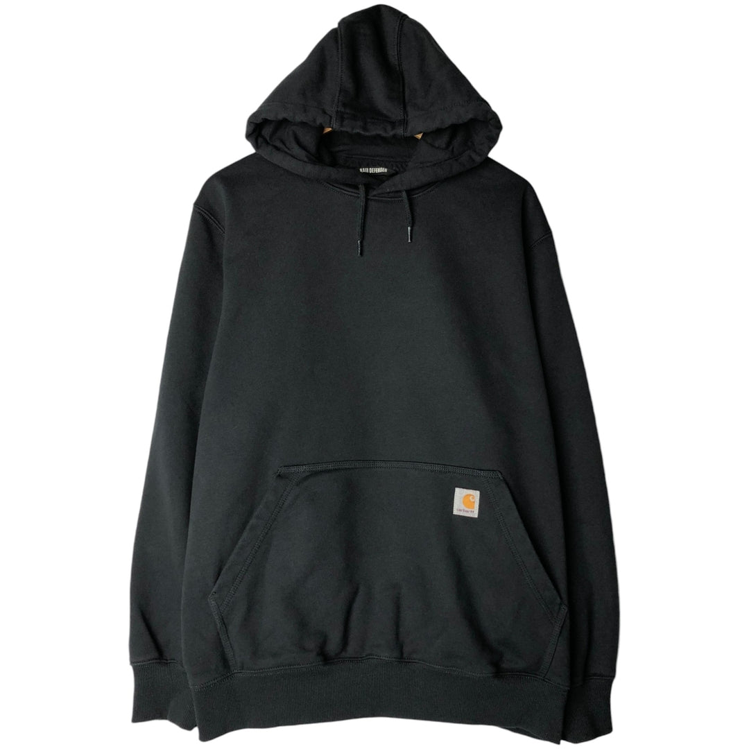 Carhartt Loose Fit Sweat Pullover Hoodie, Men's M Size cotton black type Vintage Second Hand