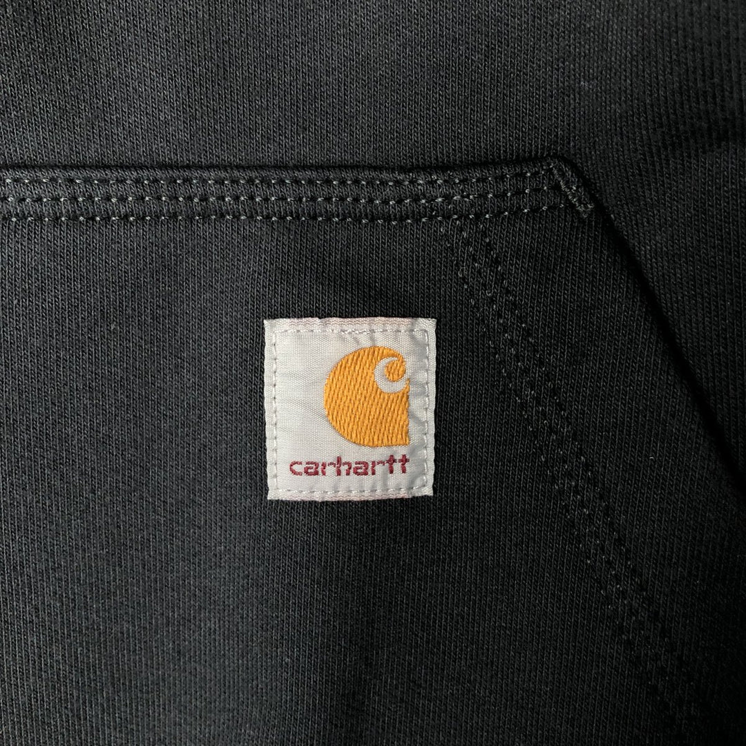 Carhartt Loose Fit Sweat Pullover Hoodie, Men's M Size cotton black type Vintage Second Hand