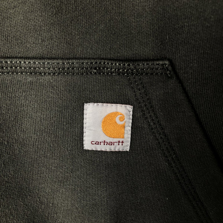 Carhartt Loose Fit Sweat Pullover Hoodie, Men's L size cotton Charcoal Vintage Second Hand