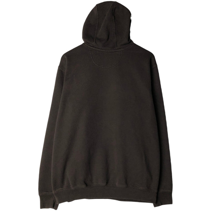 Carhartt ORIGINAL FIT sweatshirt pullover hoodie, men's size M cotton brown type Vintage Second Hand