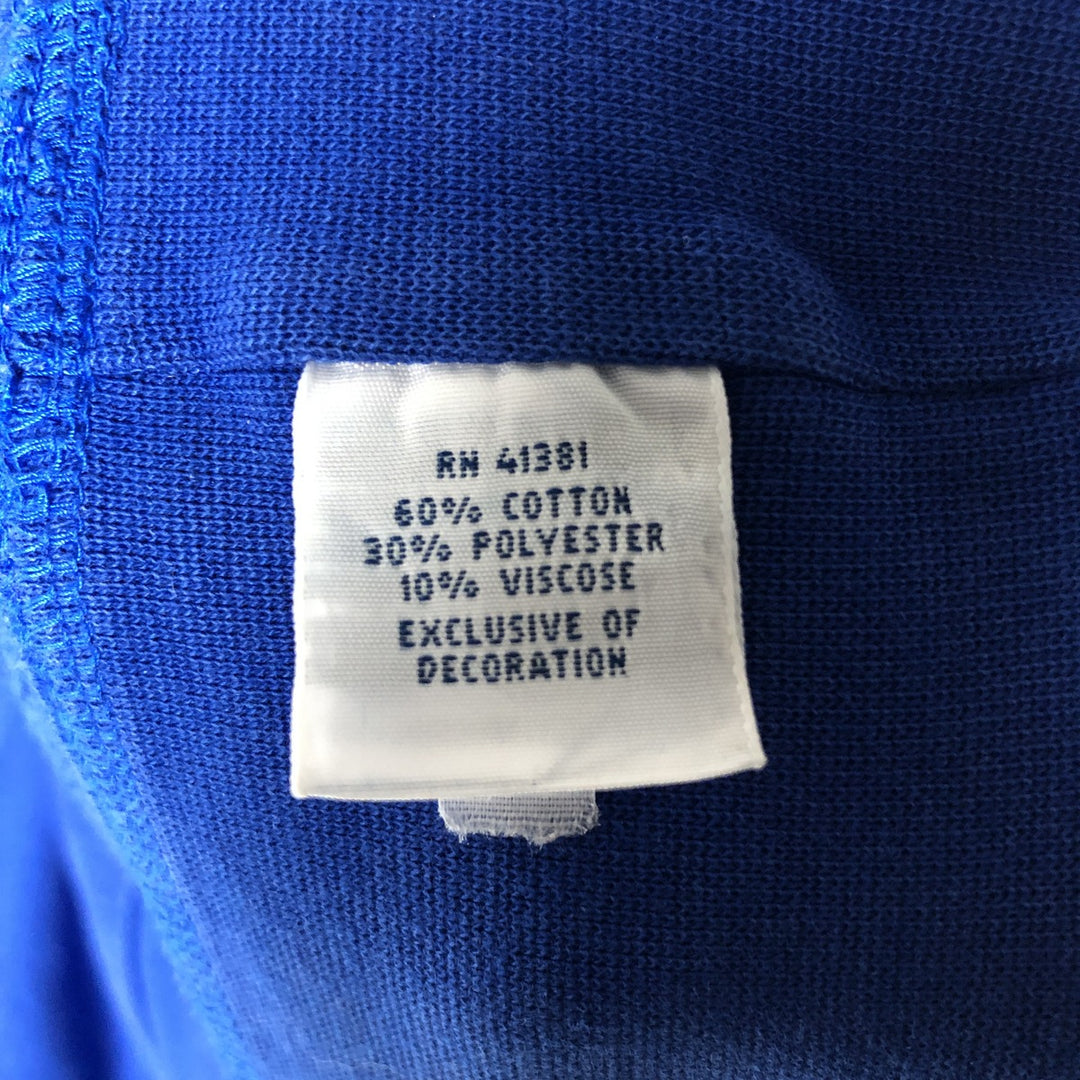 Ralph Lauren POLO RALPH LAUREN Big Pony Sweatshirt Pullover Hoodie, Men's XXL equivalent. cotton blue type Vintage Second Hand