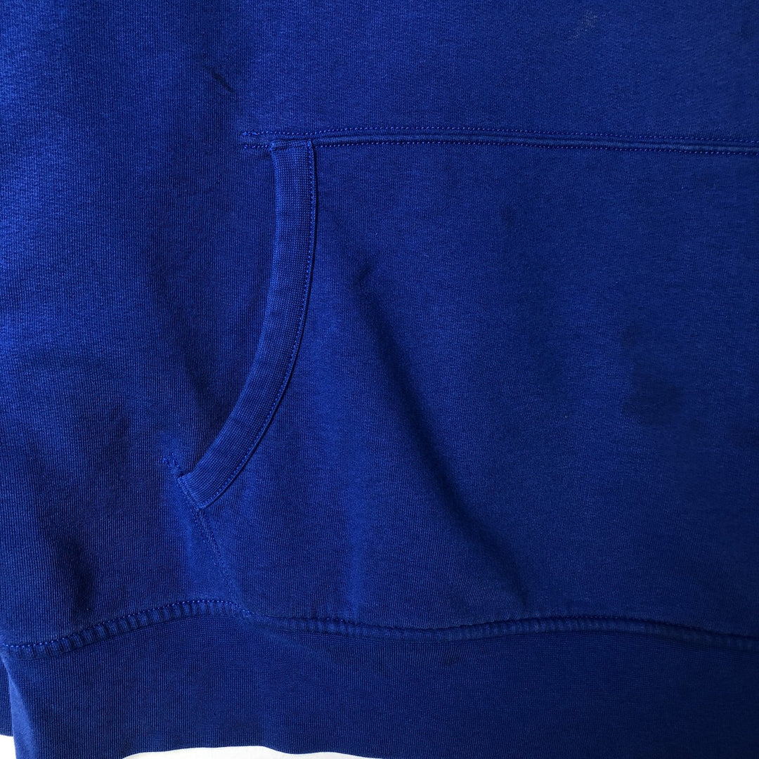 Ralph Lauren POLO RALPH LAUREN Big Pony Sweatshirt Pullover Hoodie, Men's XXL equivalent. cotton blue type Vintage Second Hand