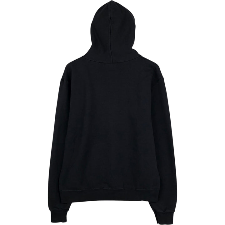 2000'S Champion ECO AUTHENTIC College Sweatshirt Pullover Hoodie, Men's Size M (approx.) cotton black type Vintage Second Hand